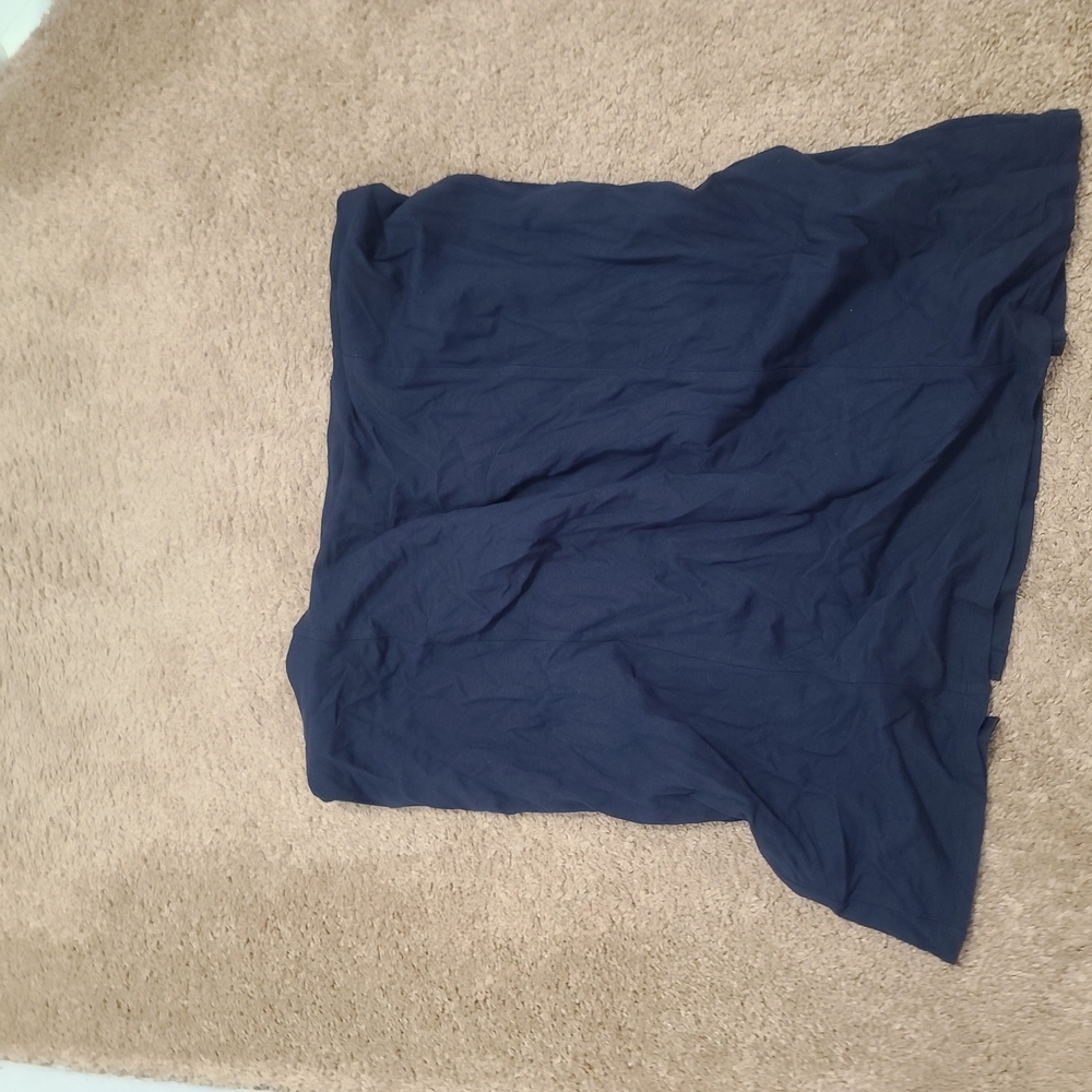 Navy Blue Skirt